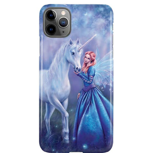 Rhiannon Fairy and Unicorn by Rachel Anderson iPhone Cases